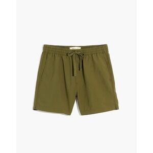 MADEWELL Shorts Mens Small Resourced Everywear Elastic Waist Green